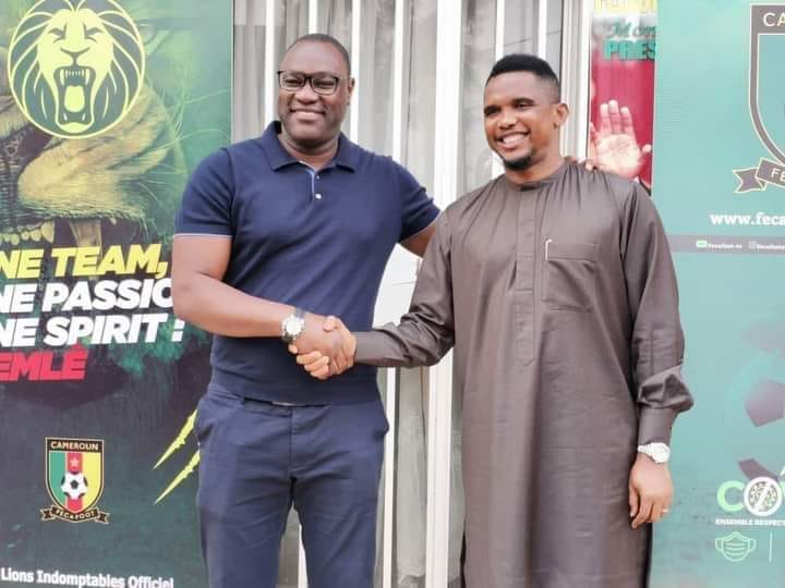 Patrick Mboma et Etoo - Foot Azimuts