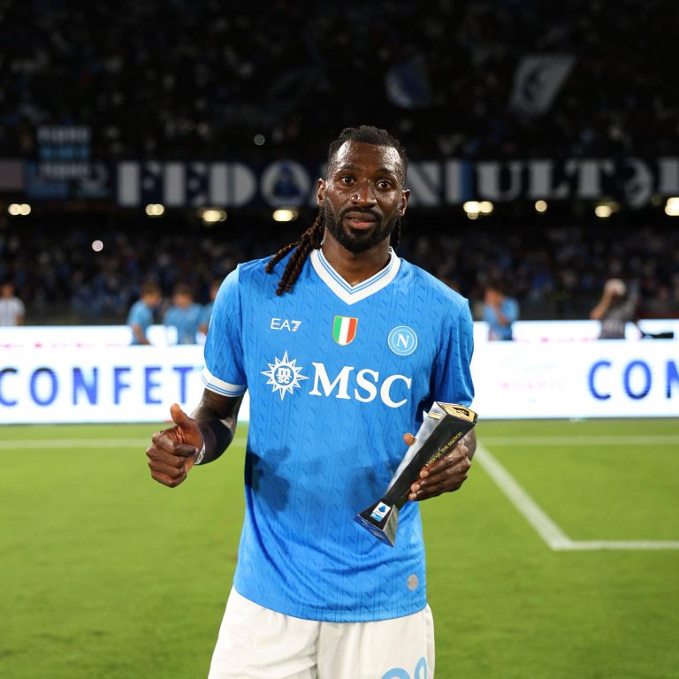 Zambo Anguissa sauve le Napoli face à Cagliari et décroche le titre d’Homme du Match