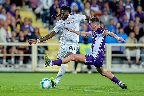 Série A : Zambo Anguissa, homme fort du Napoli face à la Fiorentina