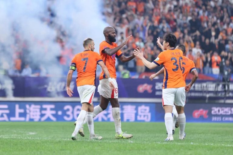 Chine : Didier Lamkel Ze offre le point nul au Quingdao Hainiu
