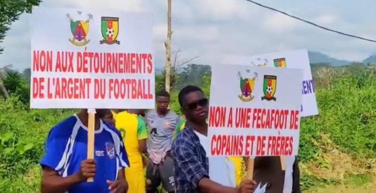 FECAFOOT : manifestations à Mbankomo lors de l’élection