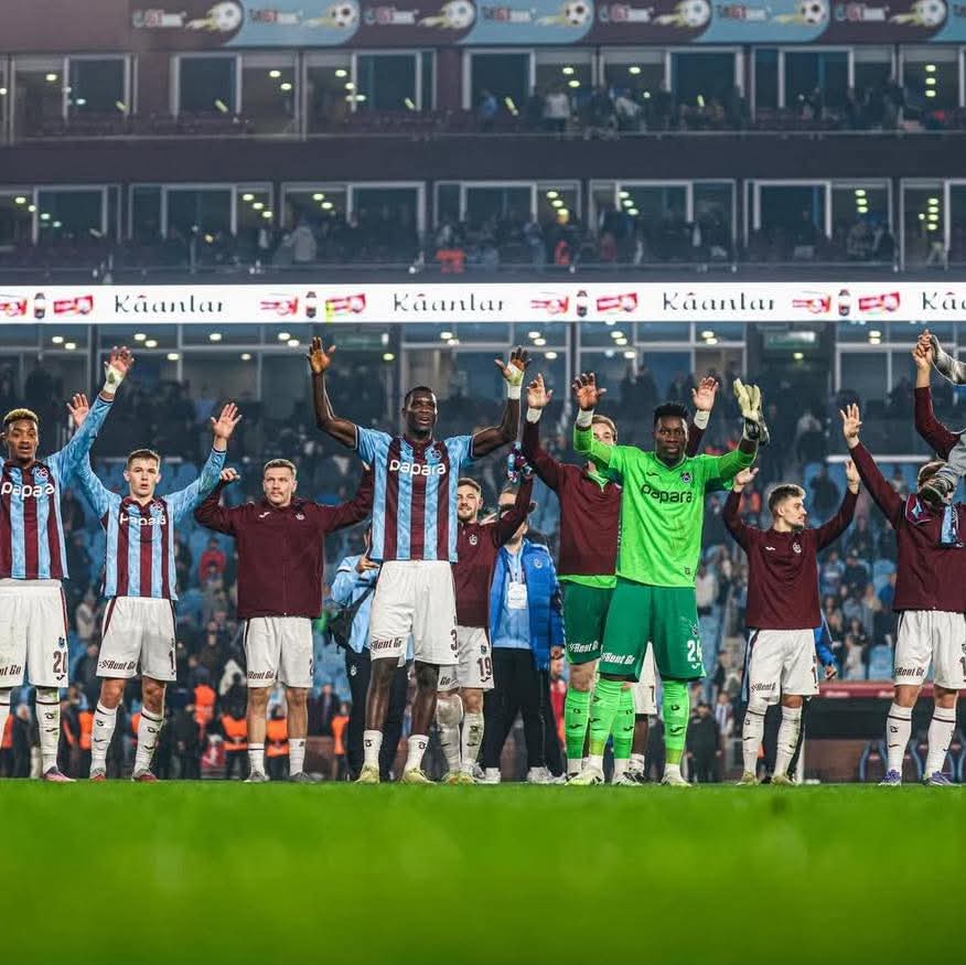 Super Lig : André Onana impérial, Trabzonspor s’impose et revient à un point du leader
