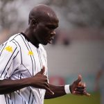 Vincent Aboubakar sous les couleurs du Neftçi Baku lors d’un match en Azerbaïdjan