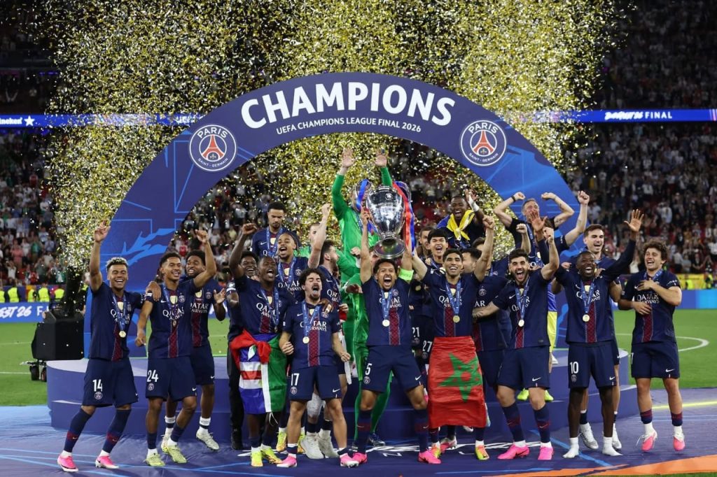 Le PSG s’offre une deuxième Ligue des champions de suite