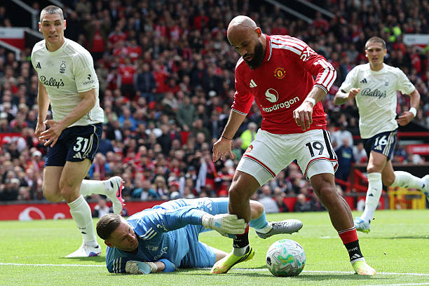 PL : Mbeumo décisif, United bat Forest et sécurise sa 3e place