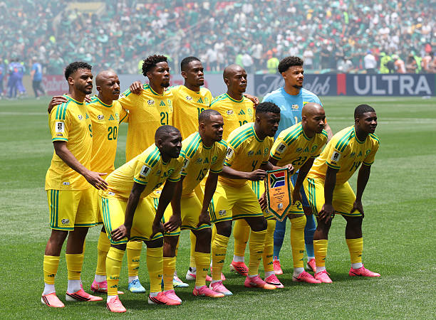 Afrique du Sud – République tchèque : le onze officiel des Bafana Bafana