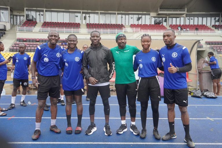 UNIFFAC : ZE Mengata et Abdel Mefire motivent les arbitres en stage à Douala