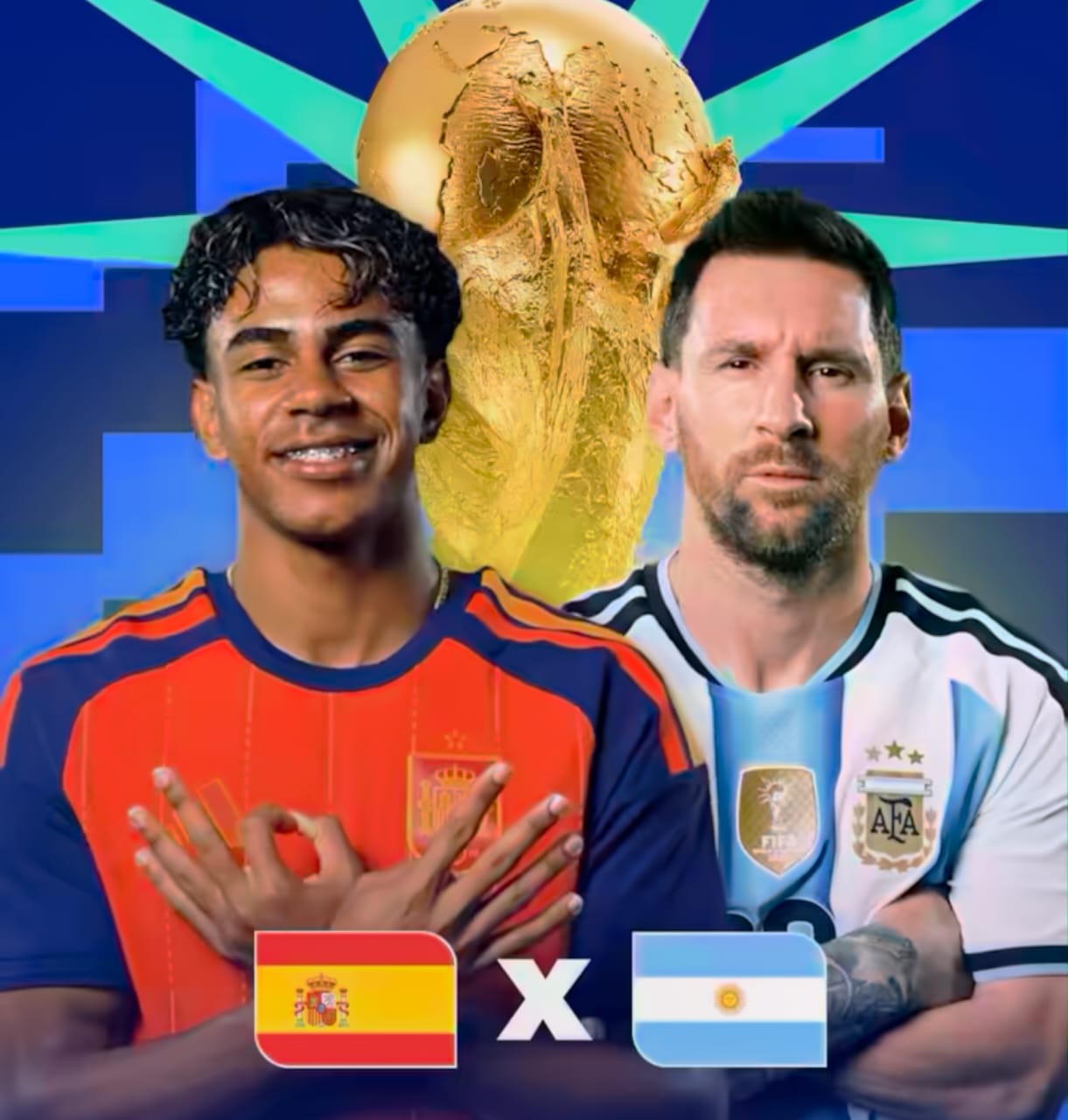 CDM 2026 : Lamine Yamal vs Lionel Messi, le duel des générations
