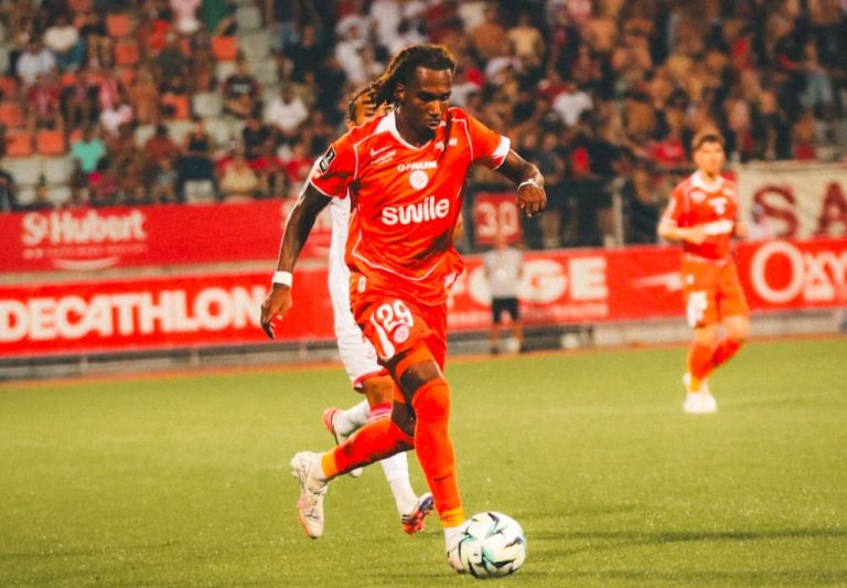 Ligue 2 : Enzo Tchato récompensé après son match à Nancy