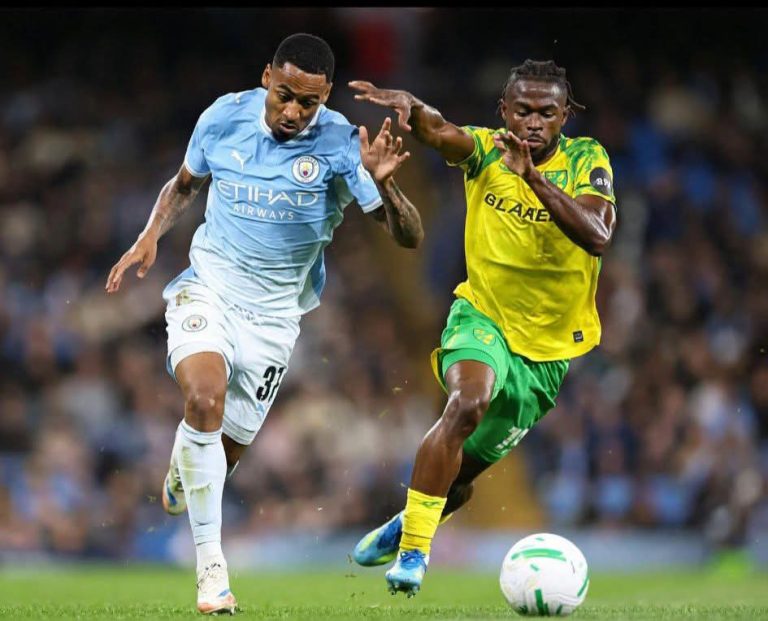 Carabao Cup : Yongwa et Norwich corrigés par Man City