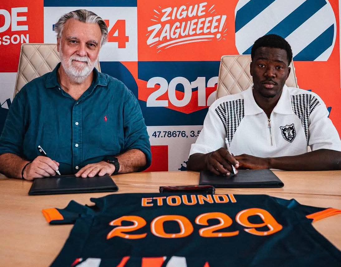 Montpellier : Oscar Etoundi signe son premier contrat pro