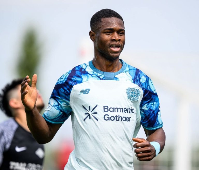 Christian Kofane blessé avec le Bayer Leverkusen