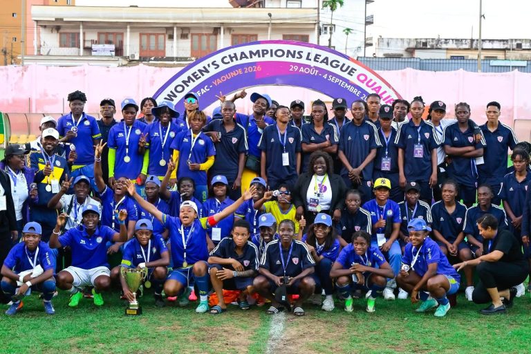 Lekié Football Filles et ses adversaires de la Ligue des champions féminine CAF 2026.