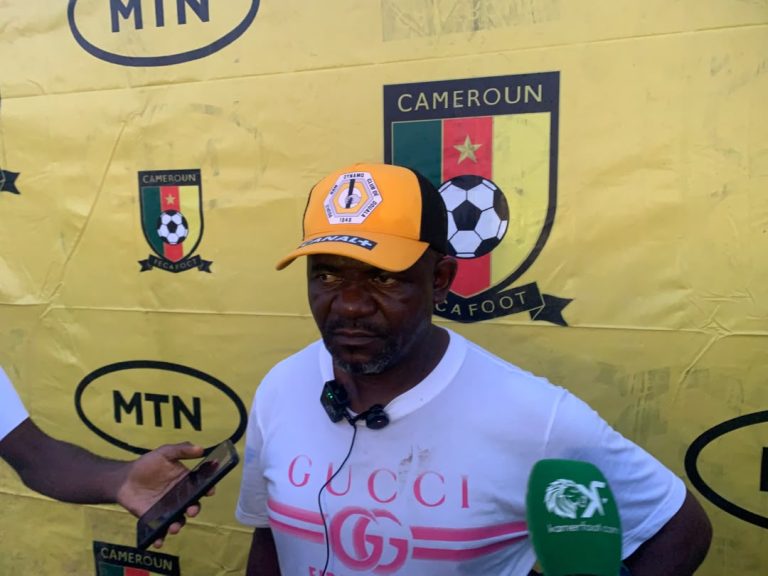 Alexandre Belibi, entraîneur adjoint de Dynamo de Douala, après le nul contre Aigle Royal de la Menoua.