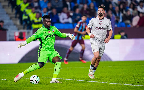André Onana, gardien camerounais de Trabzonspor