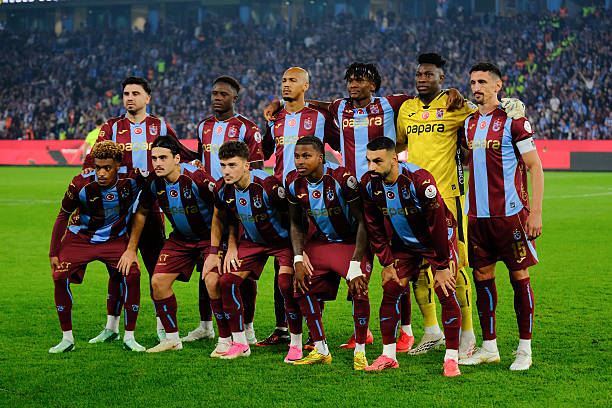 André Onana avec Trabzonspor lors du match contre Beşiktaş