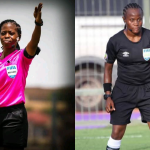Innocentia Ntangti et Carine Atezambong, arbitres camerounaises retenues pour la Ligue des champions féminine 2026.